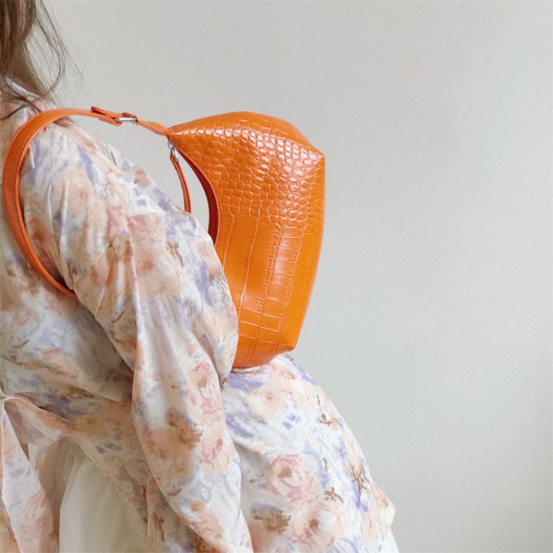 Lori Dames Schouder Leren Handtas - Roze