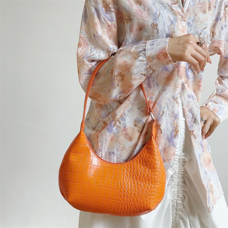 Lori Dames Schouder Leren Handtas - Roze