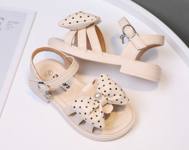 Lorraine Meisjes Dress Sandaal - Beige