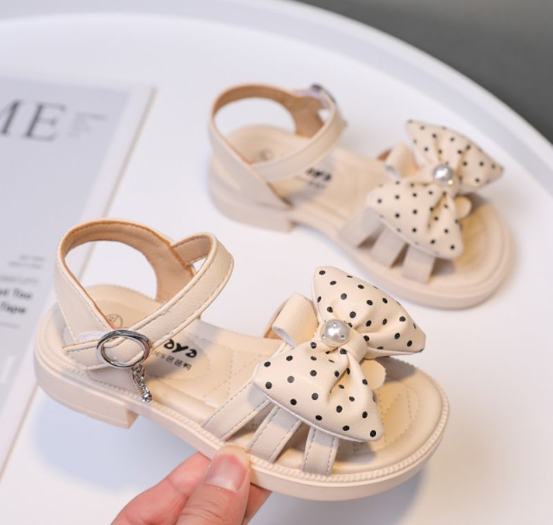 Lorraine Meisjes Dress Sandaal - Beige
