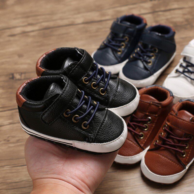 Lotero Baby Jongens Fashion Sneakers - Bruin