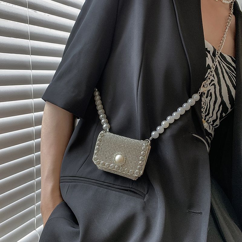 Lotu Dames Luxe Mini Handtas - Zilver