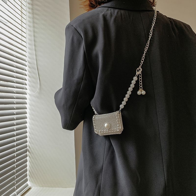 Lotu Dames Luxe Mini Handtas - Zilver