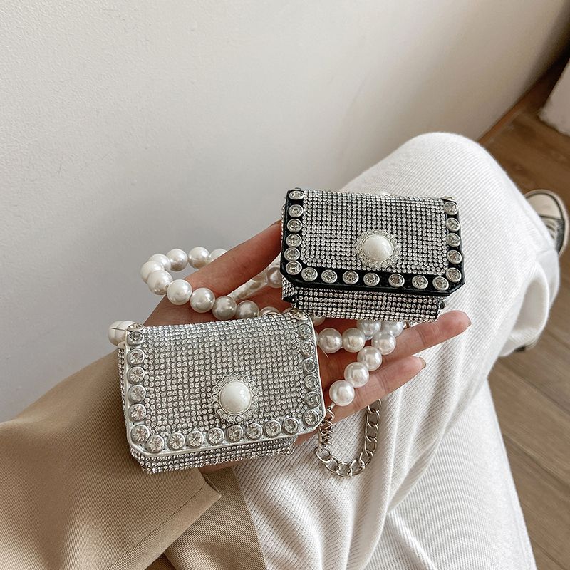 Lotu Dames Luxe Mini Handtas - Zilver
