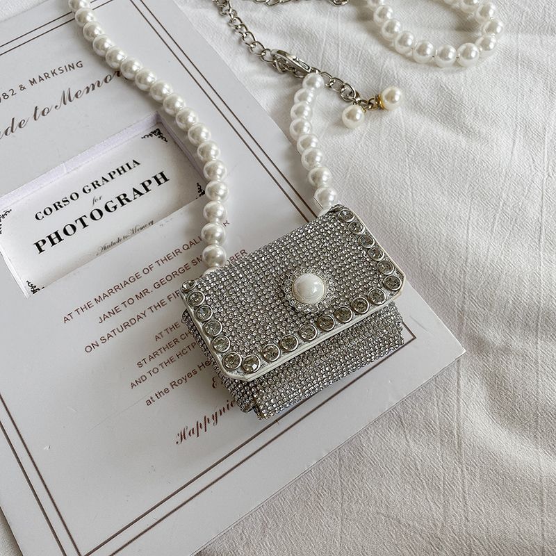 Lotu Dames Luxe Mini Handtas - Zilver