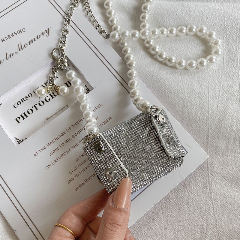 Lotu Dames Luxe Mini Handtas - Zilver