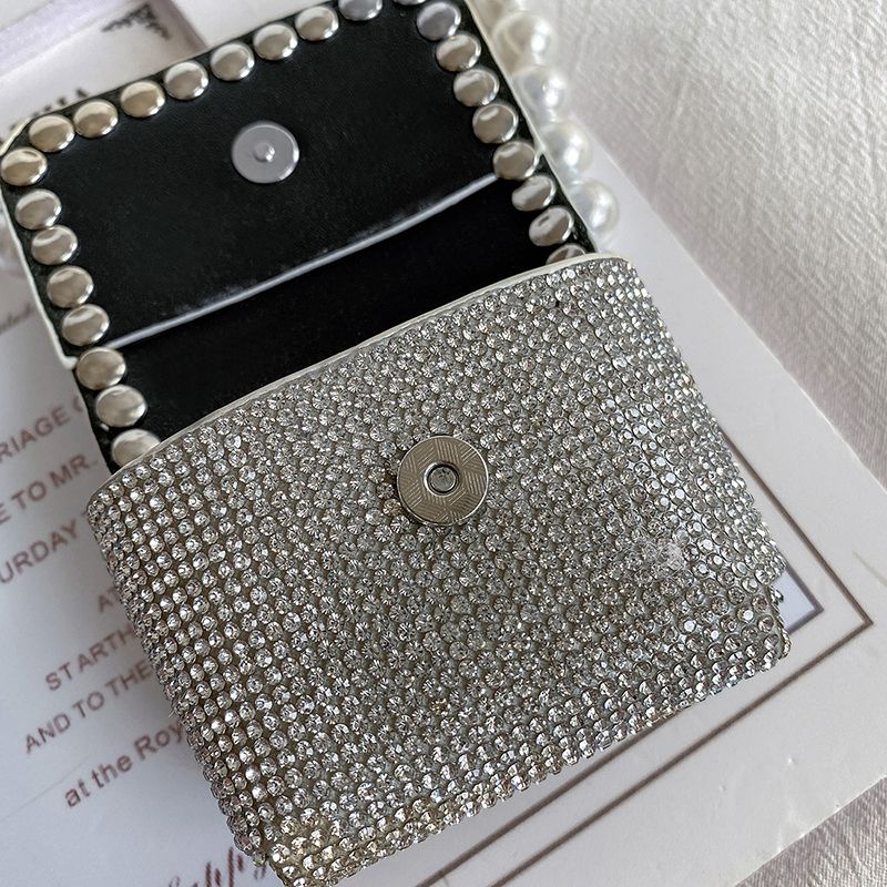 Lotu Dames Luxe Mini Handtas - Zilver