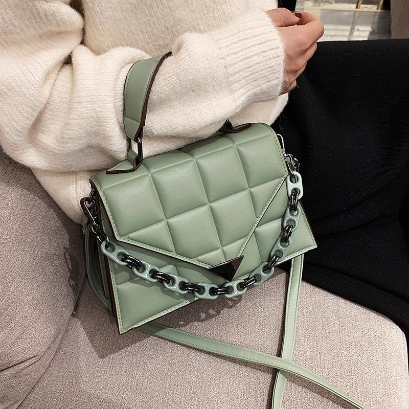 Lotus Dames Luxe Leren Handtas - Zwart