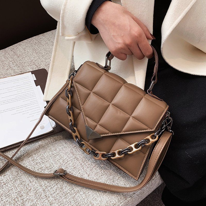 Lotus Dames Luxe Leren Handtas - Zwart