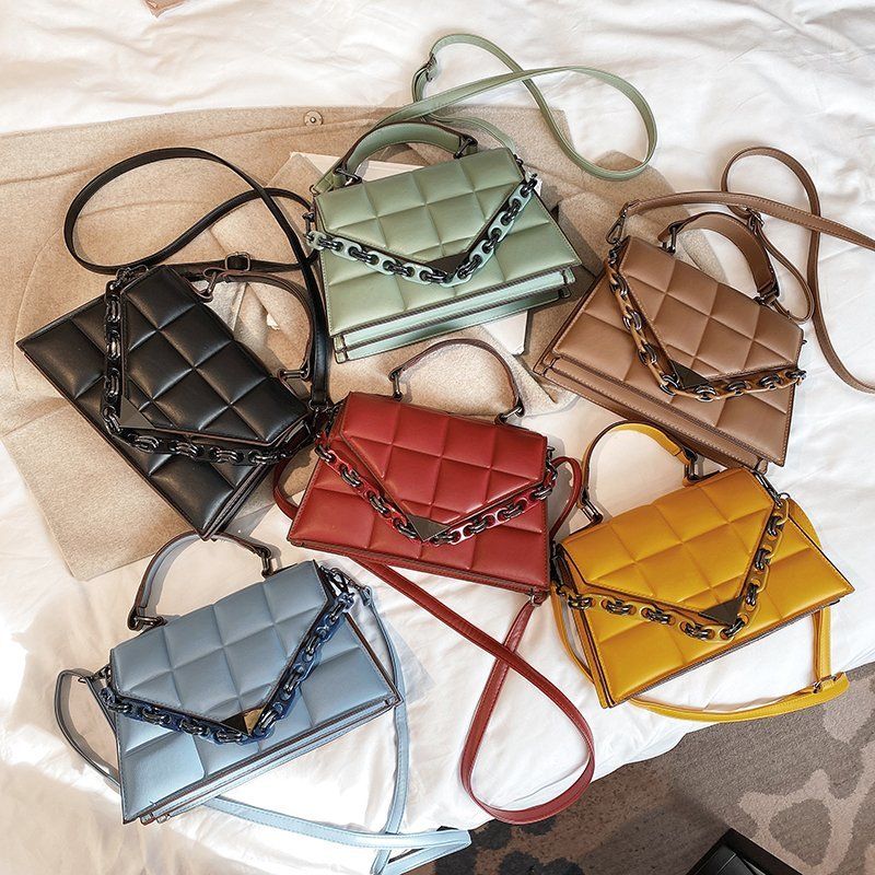 Lotus Dames Luxe Leren Handtas - Zwart