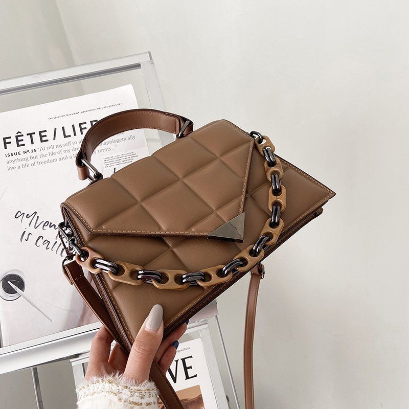 Lotus Dames Luxe Leren Handtas - Zwart