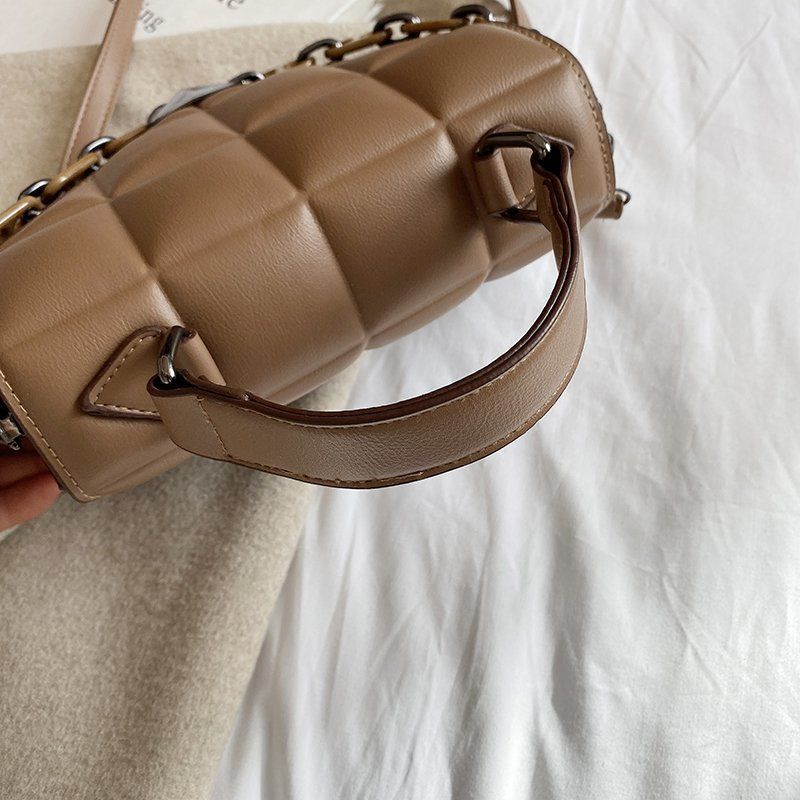 Lotus Dames Luxe Leren Handtas - Zwart