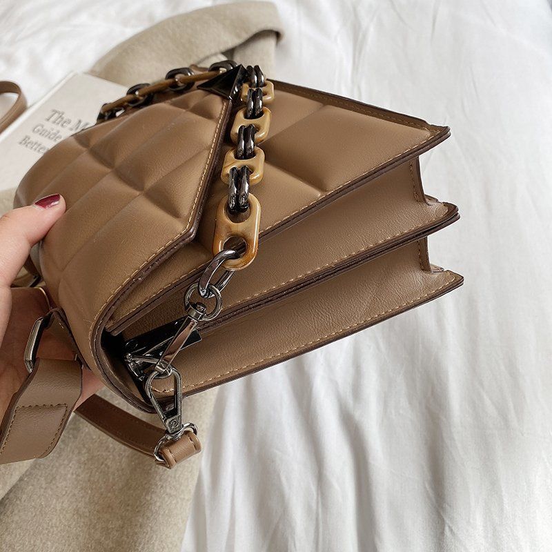 Lotus Dames Luxe Leren Handtas - Zwart