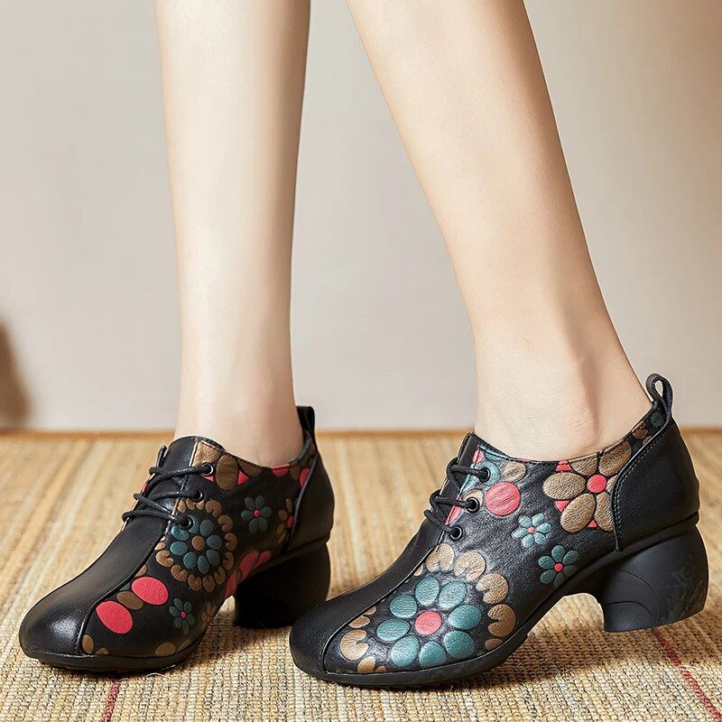 Lotus Dames Pumps - Oranje
