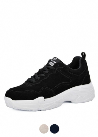 Louna Dames Comfortabele Veterschoen