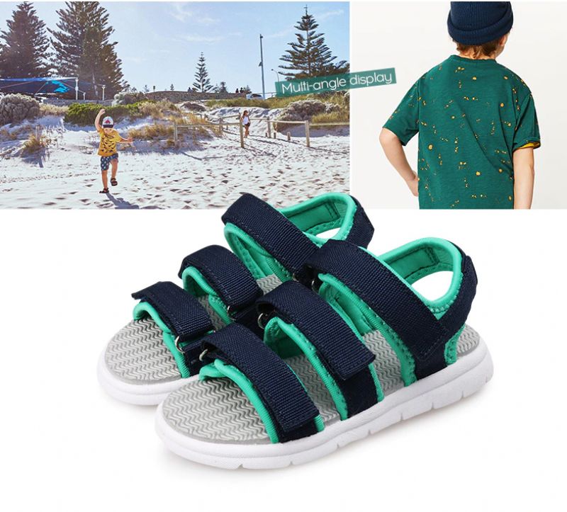 Lovato Unisex Kids Outdoor Sandalen - Groen
