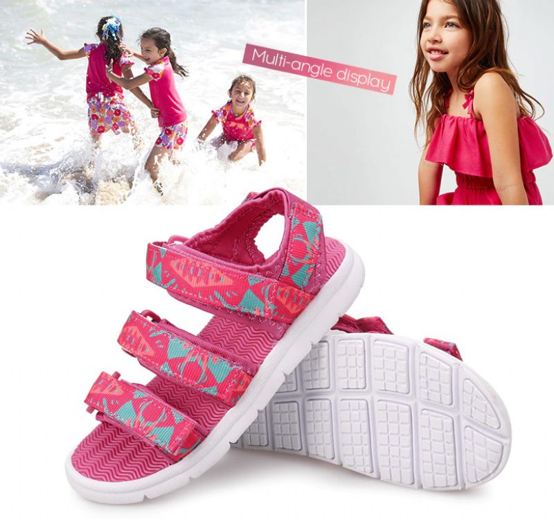 Lovato Unisex Kids Outdoor Sandalen - Groen