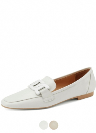 Loy Dames Lage Hakken Slip On Loafer Schoenen