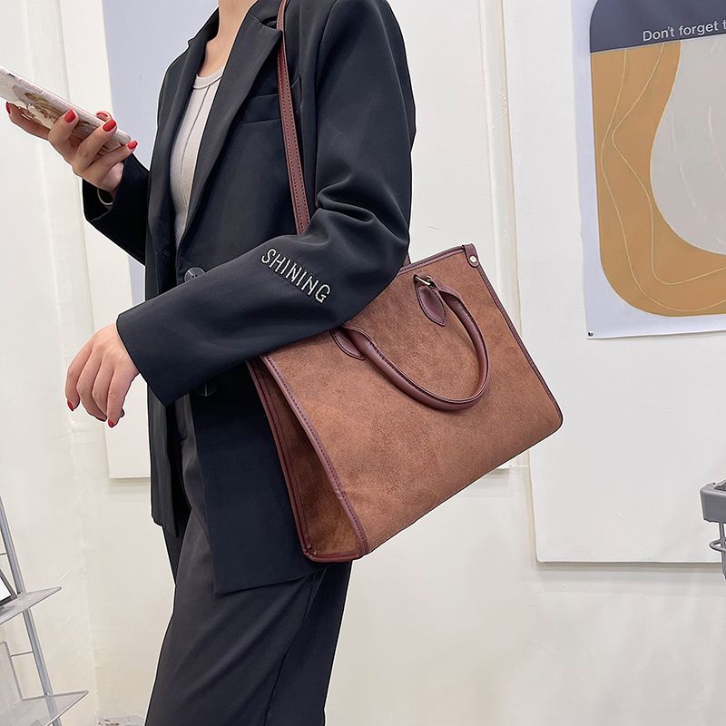 Loyola Dames Leren Designer Handtas - Zwart