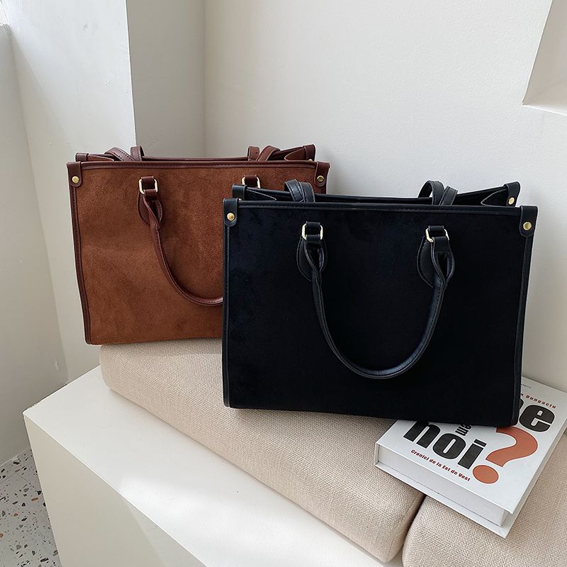 Loyola Dames Leren Designer Handtas - Zwart
