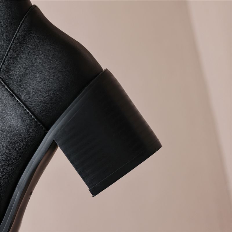Lozada Dames Hoge Dress Laarzen - Bruin Zonder Bont
