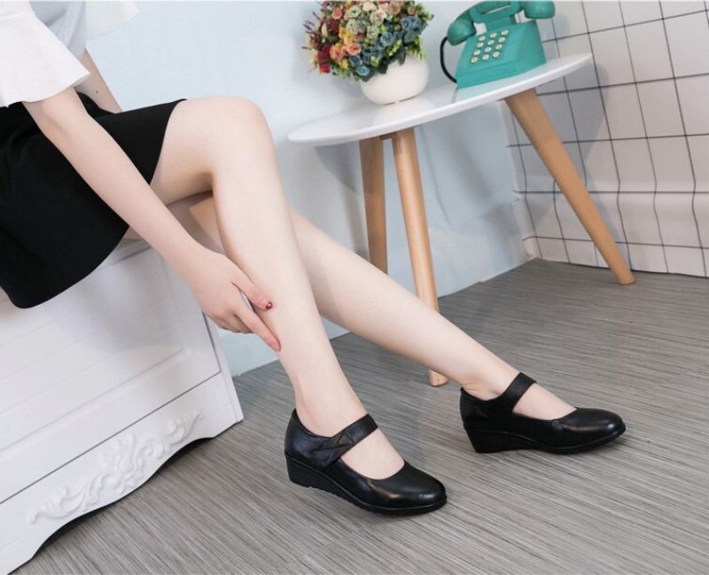 Lua Dames Wedges - Blauw