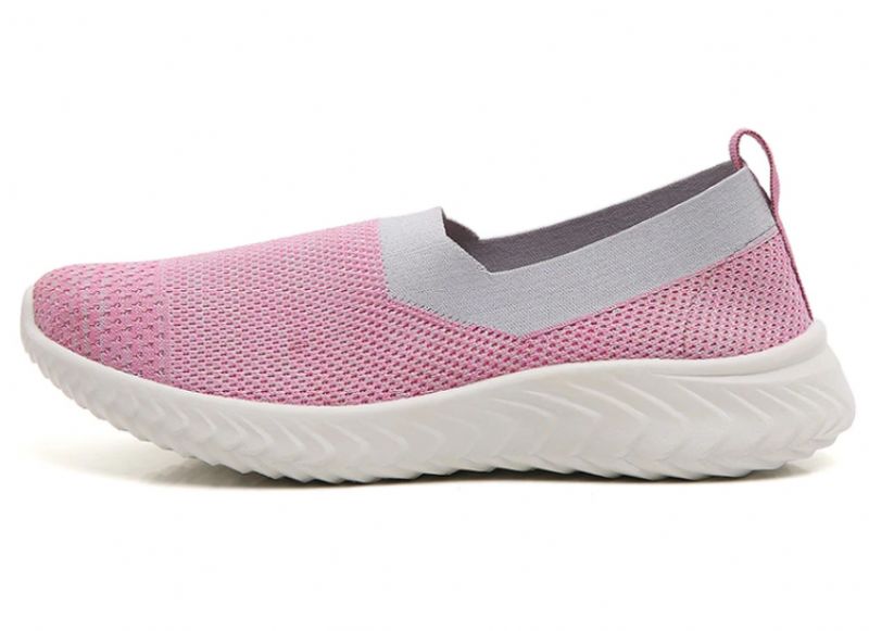 Luar Dames Slip-on Wandelschoenen - Roze