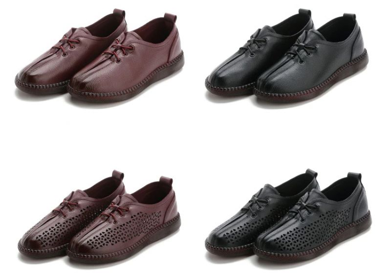 Luca Dames Loafer Schoenen - Zwart Hol