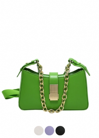 Lucho Dames Leren Handtas Met Ketting