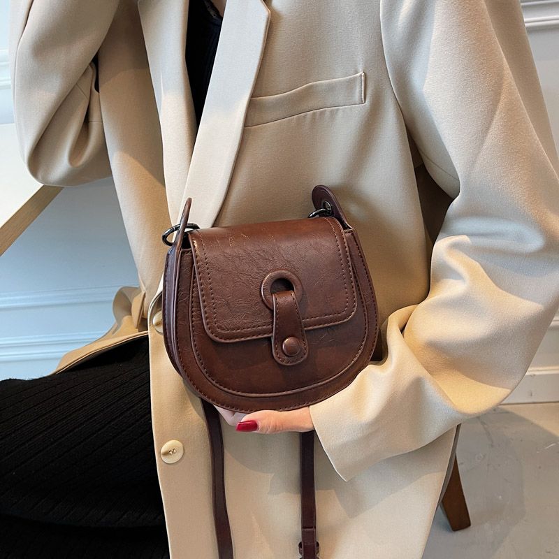 Lucho Dames Mini Leren Handtas - Zwart