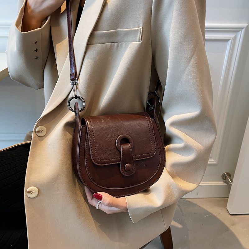 Lucho Dames Mini Leren Handtas - Zwart