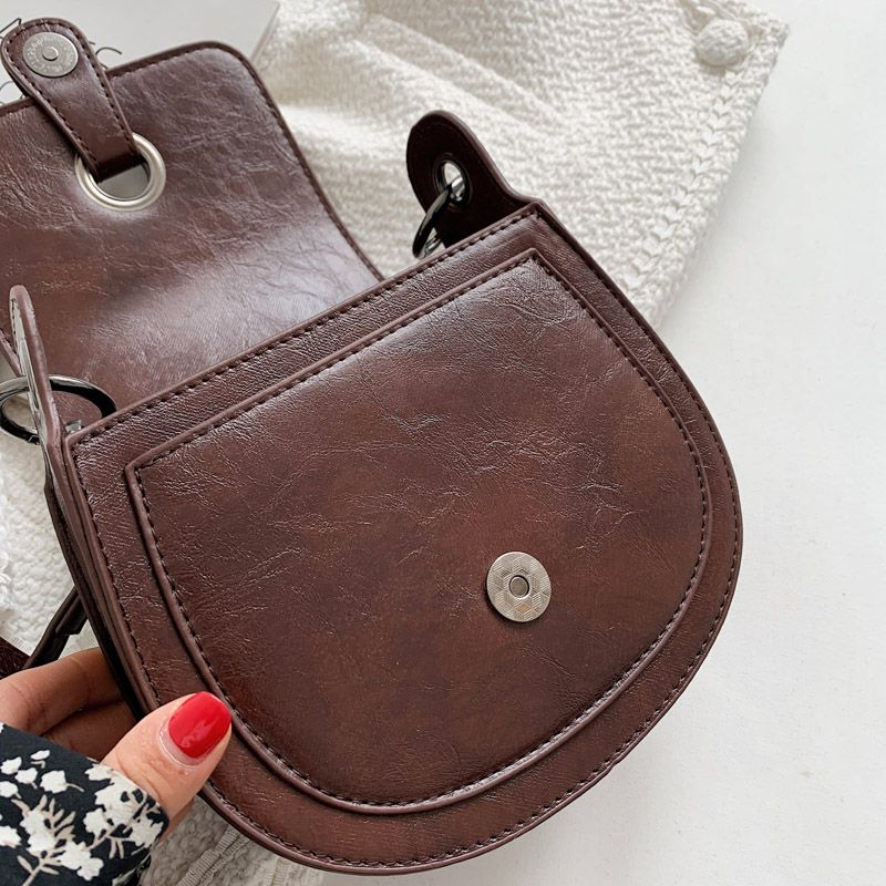 Lucho Dames Mini Leren Handtas - Zwart