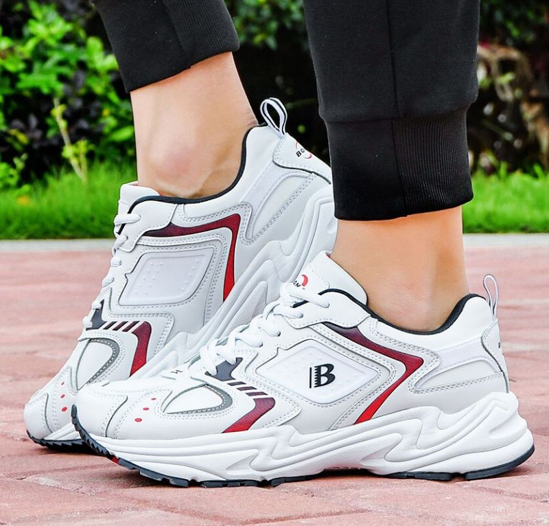 Lucho Heren Casual Sneakers - Wit