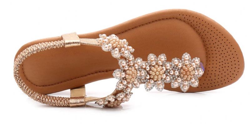 Lucia Dames Sandaal - Beige