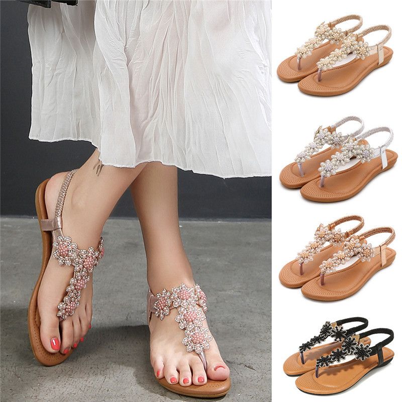 Lucia Dames Sandaal - Beige