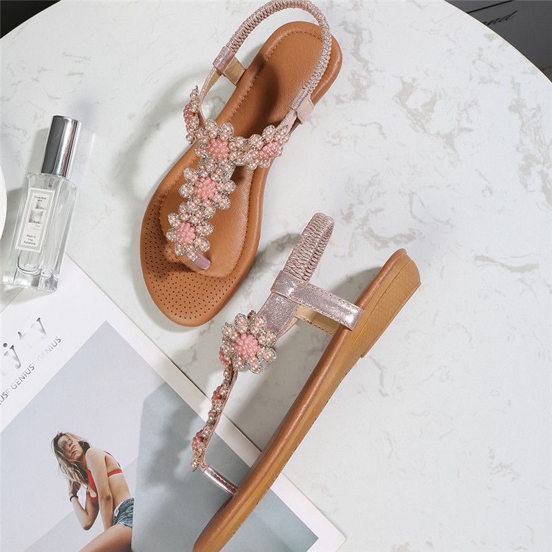 Lucia Dames Sandaal - Beige