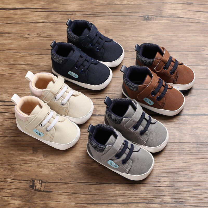 Lucian Baby Jongens Casual Sneakers - Grijs