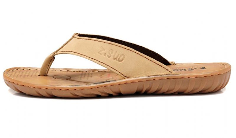 Luciano Heren Zomer Flip Flops - Zwart