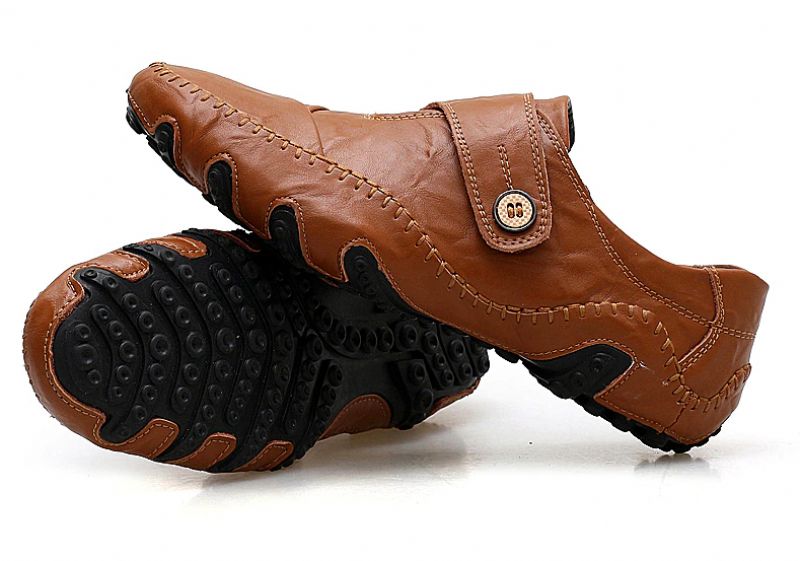 Lucky Heren Loafers Casual Schoenen - Bruin
