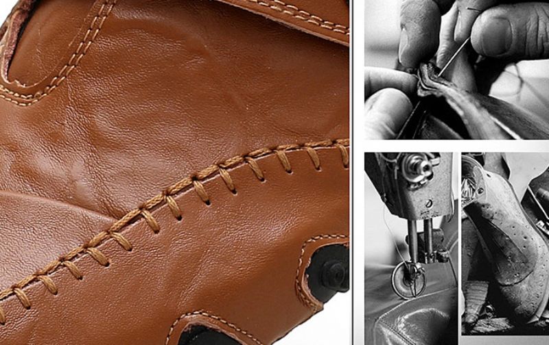 Lucky Heren Loafers Casual Schoenen - Bruin