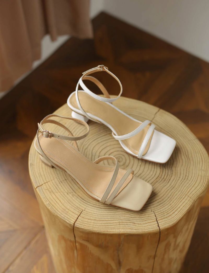 Lucrecia Dames Sandaal - Abrikoos
