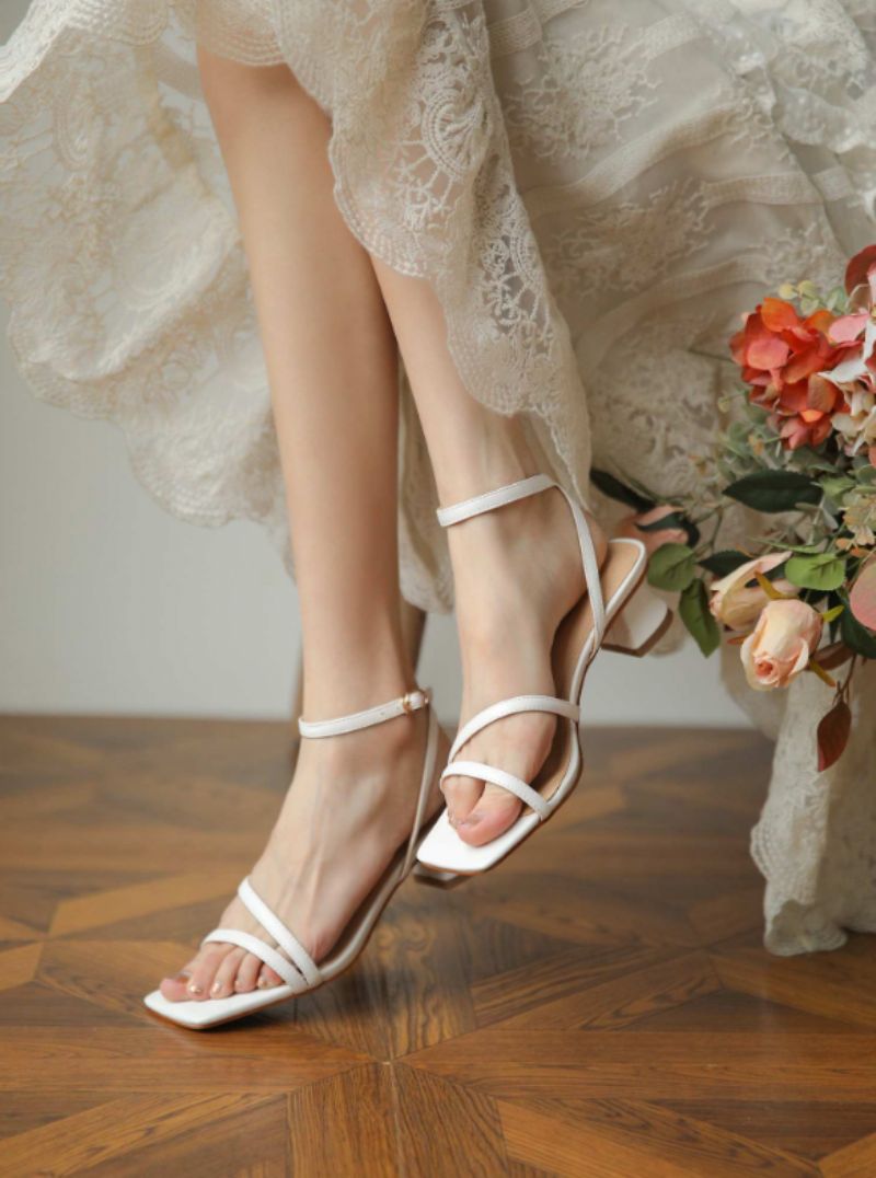 Lucrecia Dames Sandaal - Abrikoos