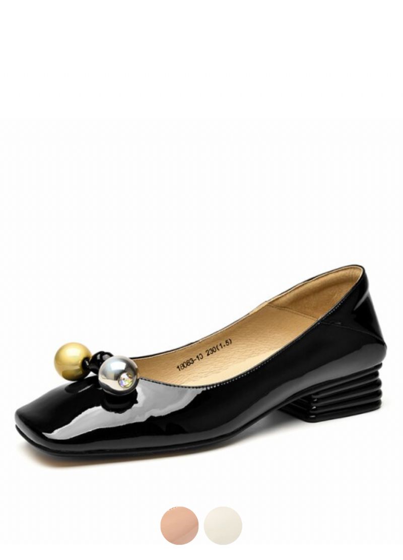 Lucrecia Platte Leren Loaferschoenen Voor Dames