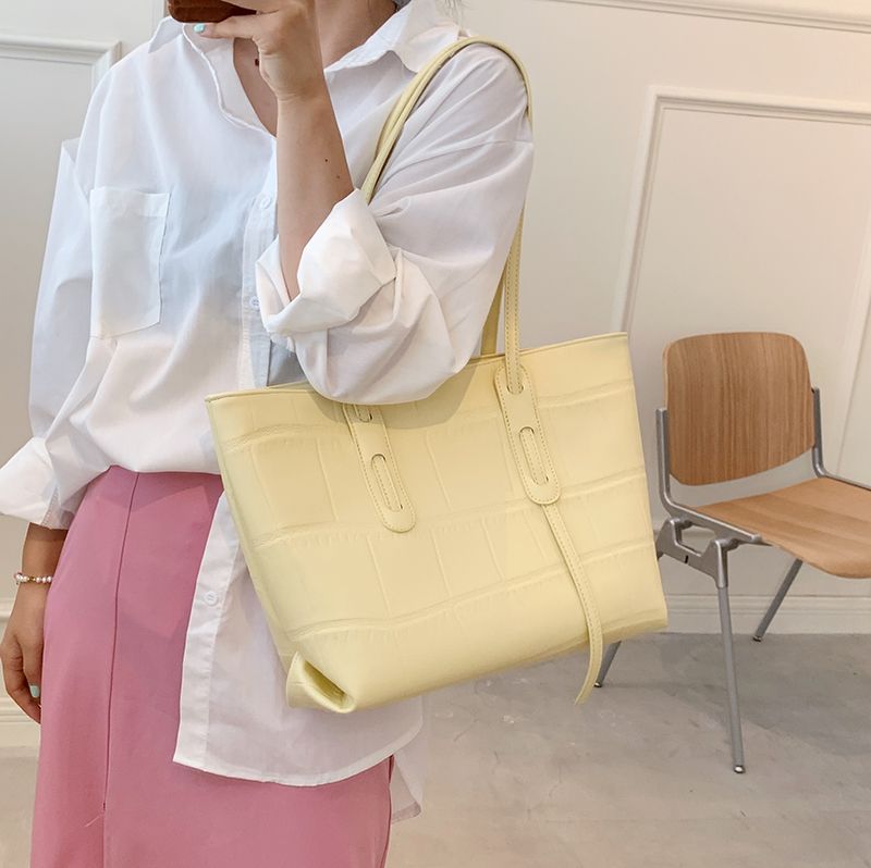 Lucy Dames Luxe Leren Handtas - Beige