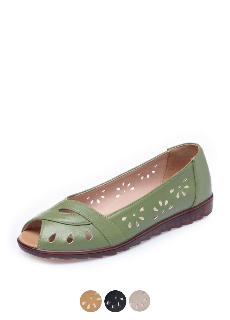 Lucy Dames Platte Schoenen Sandaal