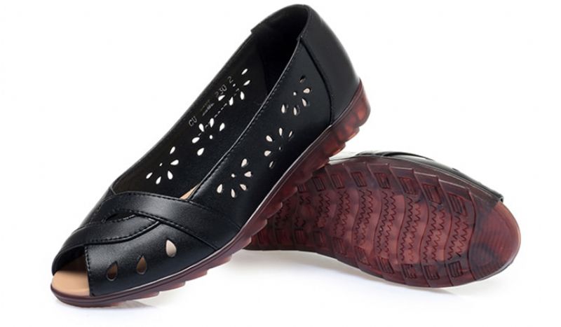 Lucy Dames Platte Schoenen Sandaal - Groen