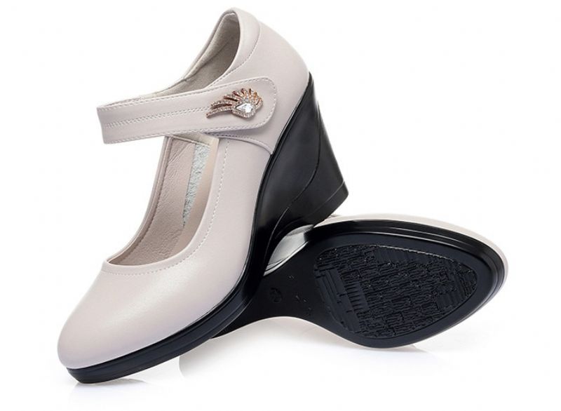 Lucy Dames Wedge Platform Schoenen - Zwart