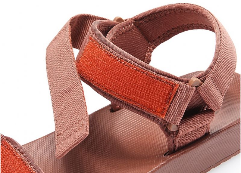 Ludmila Dames Sandalen - Bonenrood