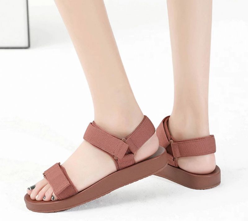 Ludmila Dames Sandalen - Bonenrood
