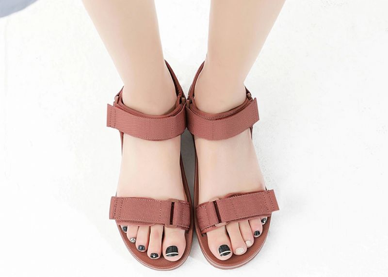Ludmila Dames Sandalen - Bonenrood